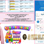 4DPRIZEWLATOTO JACKPOT PRAGMATIC “Sugar Rush 1000″‎‏‏‎‎ Rp10.000.000,- LUNAS
