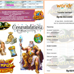 AKSARA4D JACKPOT PRAGMATIC SLOT ”Gates of Olympus Super Scatter 1000” Rp18.987.000,- LUNAS