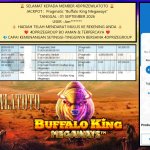 4DPRIZEWLATOTO JACKPOT : Pragmatic “Buffalo King Megaways” Rp18.500.000,- LUNAS