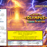 BINTANG4DP JACKPOT : PRAGMATIC SLOT “Gates of Olympus”‎‏‏‎‎ Rp21.000.000,- LUNAS