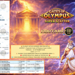 BINTANG4DP JACKPOT Pragmatic “Gates of Olympus Super Scatter” Rp12.000.000,- LUNAS