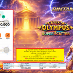 BINTANG4DP JACKPOT Pragmatic “Gates of Olympus Super Scatter” Rp10.000.000,- LUNAS