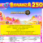 BINTANG4DP JACKPOT PRAGMATIC SLOT “SWEET BONANZA 2500″βββββ Rp13.000.000,- LUNAS