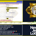 SHIO88 JACKPOT PASARAN NEW JERSEY MIDDAY ” 7649″ Rp 25.000.000,- LUNAS
