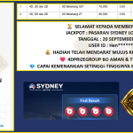 SHIO88 JACKPOT SYDNEY LOTTO “0027” Rp20.000.000,- LUNAS