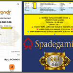 SHIO88 JACKPOT SPADE GAMING Rp 12.000.000,- LUNAS