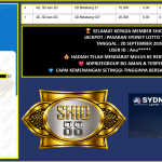 SHIO88 JACKPOT SYDNEY LOTTO “0027”‎‏‏‎ Rp 26.000.000,- LUNAS
