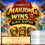 BINTANG4DP JACKPOT PRAGMATIC SLOT “Mahjong Wins 3 – Black Scatter”‎‏‏‎‎ Rp25.000.000,- LUNAS