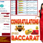 INDOVEGAS4D JACKPOT PRAGMATIC LIVE GAME “Speed Baccarat 2” ‎‏‏‎Rp.15.000.000,- LUNAS