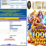 4DPRIZEWLATOTO JACKPOT PRAGMATIC “Gates of Olympus 1000” Rp.90.000.000,-LUNAS