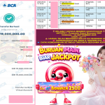 INDOVEGAS4D JACKPOT PRAGMATIC “Sweet Bonanza 2500” Rp.19.000.000,-LUNAS