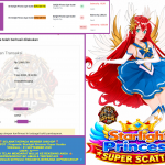 SHIO4DP JACKPOT PRAGMATIC “Starlight Princess Super Scatter” Rp.3.000.000,-LUNAS