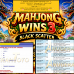 ANUGERAHTOTO JACKPOT : PRAGMATIC “Mahjong Wins 3 – Black Scatter” Rp 41.000.000,- LUNAS
