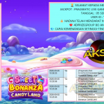 AKSARA4D JACKPOT PRAGMATIC LIVE GAME “Sweet Bonanza CandyLand” Rp10.000.000,- LUNAS