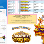 BINTANG4DP JACKPOT PRAGMATIC “Gates of Olympus Super Scatter”‎‏‏‎‎ Rp39.000.000,- LUNAS