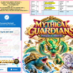 BINTANG4DP JACKPOT PGSOFT “Mythical Guardians” Rp10.067.000,- LUNAS