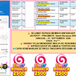 BINTANG4DP JACKPOT PRAGMATIC “Sweet Bonanza 2500″ Rp15.185.000,- LUNAS