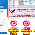 INDO4DPOOLS JACKPOT PRAGMATIC “Sweet Bonanza 1000″ Rp10.000.000,- LUNAS