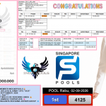 INDO4DPOOLS JACKPOT SINGAPORE 4D (SELASA & JUMAT OFF) “4125”ββββ Rp10.000.000,- LUNAS