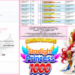 INDO4DPOOLS JACKPOT PRAGMATIC “Starlight Princess 1000″‎‏‏‎‎ Rp11.000.000,- LUNAS