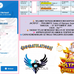 INDO4DPOOLS JACKPOT PRAGMATIC “Gates of Olympus Super Scatter” Rp11.300.000,- LUNAS