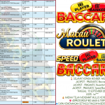 AKSARA4D JACKPOT PRAGMATIC ” Baccarat 1 ” Roulette Macao ” Speed Baccarat 2 ” Rp 22,037,000,- LUNAS