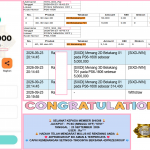 SHIO88 PCSO (MINGGU OFF) “0701” Rp10.000.000,- LUNAS